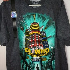 Dr Who T-shirt XL and watch(OBO)